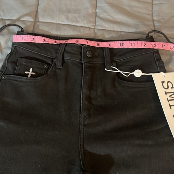 SMFK MERMAID SKINNY JEANS BLACK SIZE Medium flared leg - Picture 8 of 16